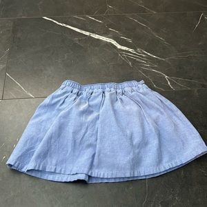 Maison Me Mason Mini Maisonette Size 4 Girls Blue Skort Skirt